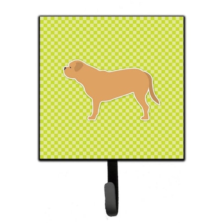 Carolines Treasures Dogue de Bordeaux Checkerboard Green Leash or Key Holder BB3870SH4